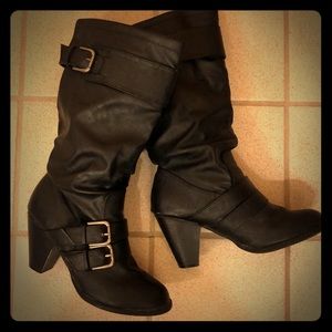 Black Mossimo Boots